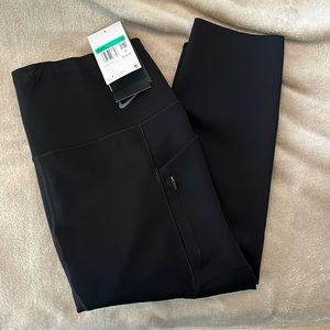 Nike Go dri-fit high rise crop length sz XL